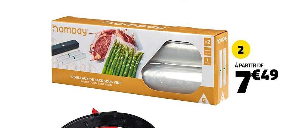 ROULEAUX DE SACS SOUS VIDE