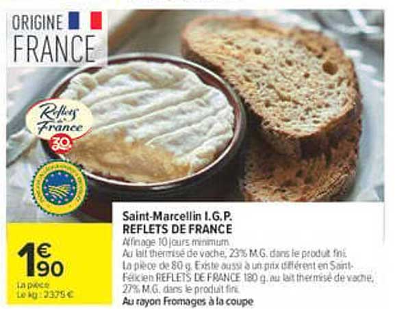 Saint-Marcellin I.G.P. REFLETS DE FRANCE