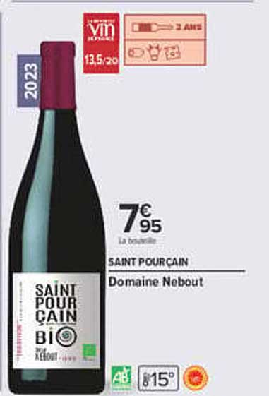 SAINT POURCÃAIN Domaine Nebout
