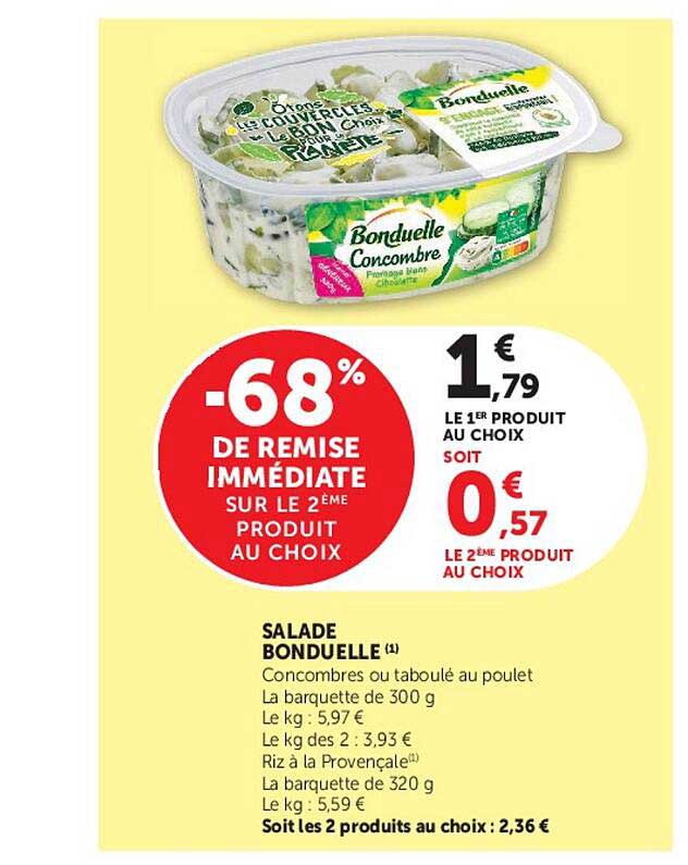 SALADE BONDUELLE