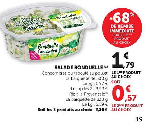 SALADE BONDUELLE