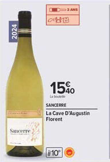 SANCERRE La Cave D'Augustin Florent