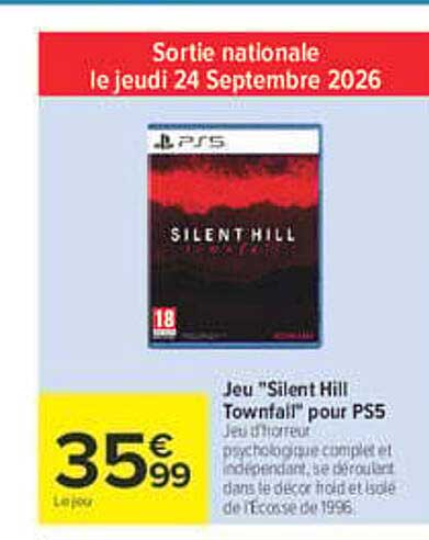 Sortie nationale le jeudi 24 Septembre 2026