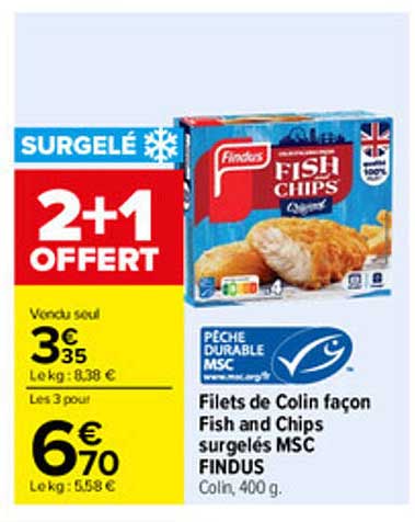 SURGELÉ 2+1 OFFERT