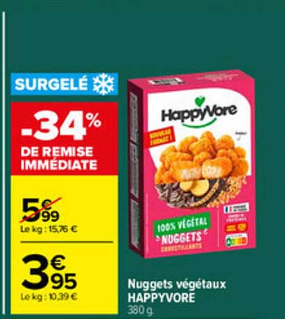 SURGELÉ -34% DE REMISE IMMÉDIATE