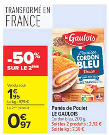 TRANSFORMÉ EN FRANCE