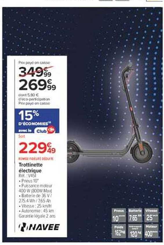 Trottinette électrique