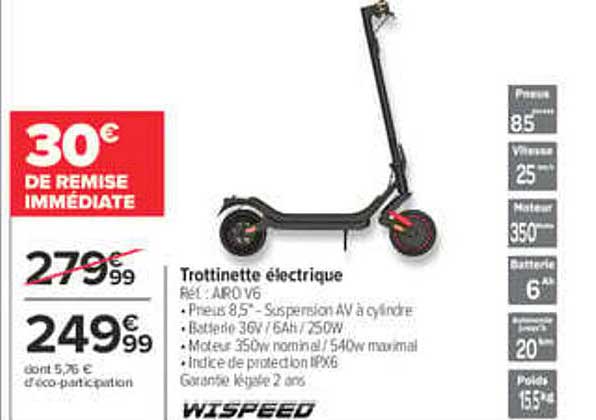 Trottinette électrique