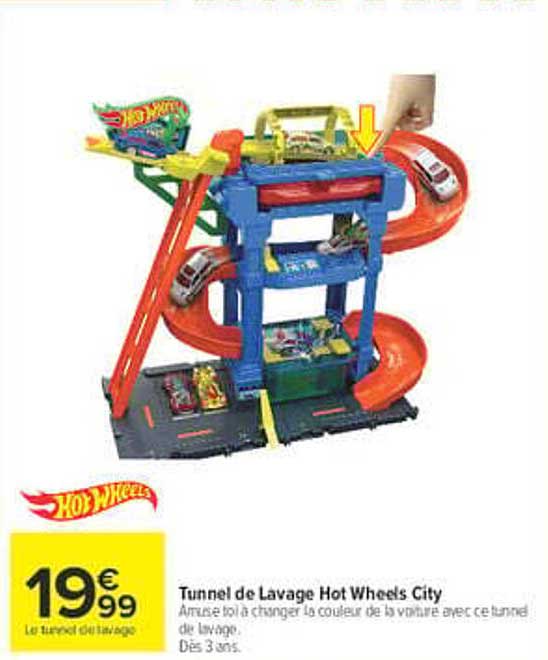 Tunnel de Lavage Hot Wheels City