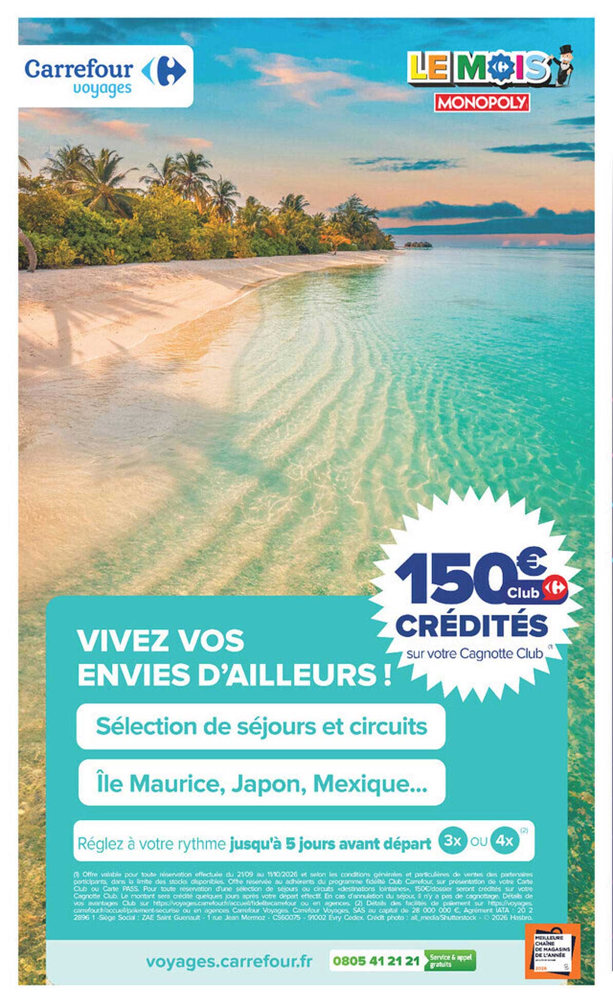 VIVEZ VOS ENVIES D’AILLEURS !