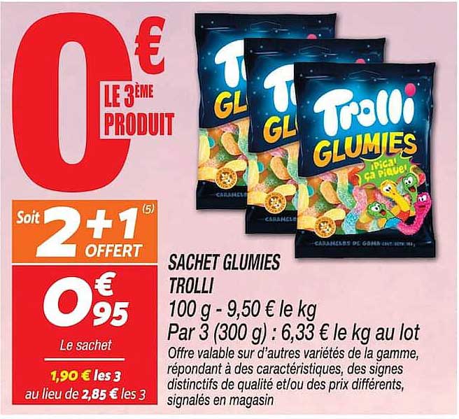 0€ LE 3EME PRODUIT