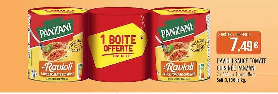 1 BOITE OFFERTE DANS CE LOT