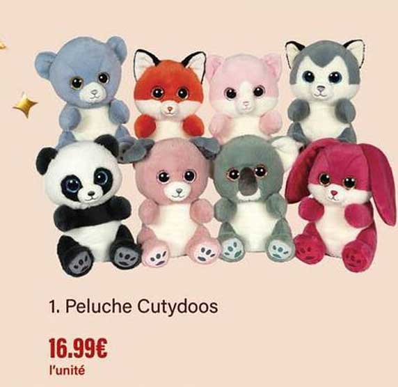 1. Peluche Cutydoos