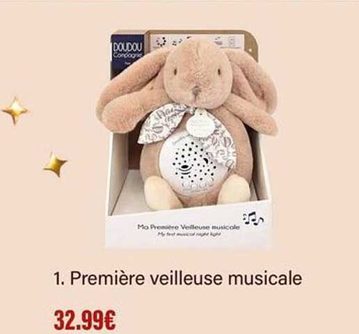 1. Première veilleuse musicale