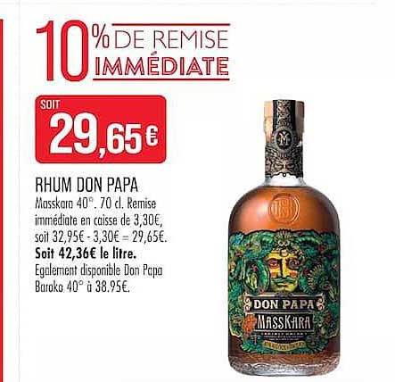 10% DE REMISE IMMÉDIATE