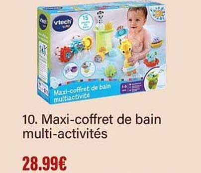 10. Maxi-coffret de bain multi-activités