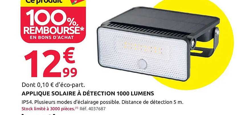 100% REMBOURSÉ* EN BONS D'ACHAT