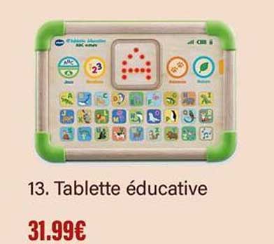 13. Tablette éducative