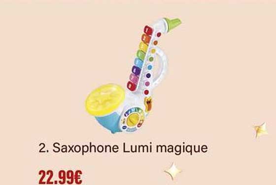 2. Saxophone Lumi magique