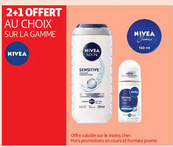 2+1 OFFERT AU CHOIX SUR LA GAMME