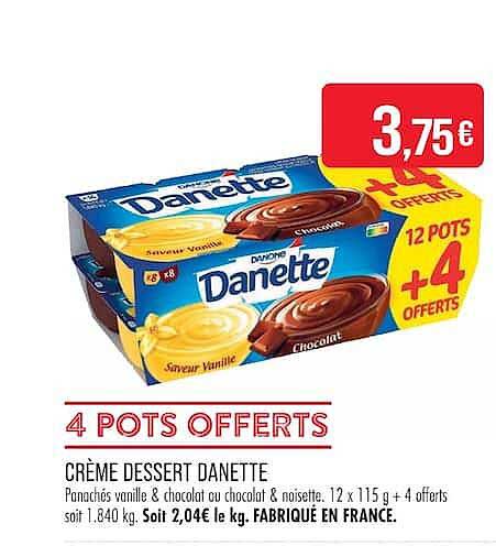4 POTS OFFERTS
