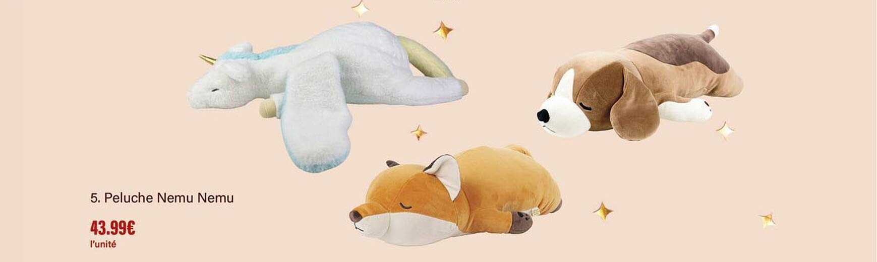 5. Peluche Nemu Nemu
