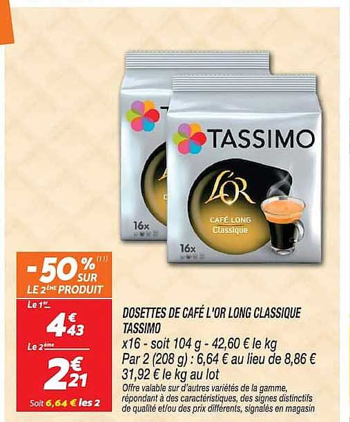 -50% SUR LE 2ème PRODUIT