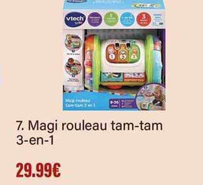 7. Magi rouleau tam-tam 3-en-1