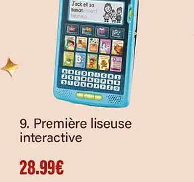 9. Première liseuse interactive