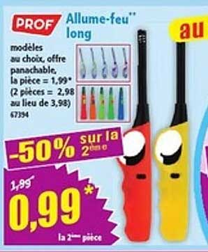 Allume-feu long