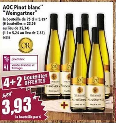 AOC Pinot blanc "Weingartner"