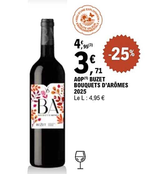 AOP BUZET BOUQUETS D’ARÔMES 2025