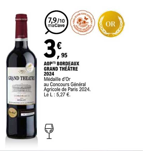 AOP(1) BORDEAUX GRAND THÉÂTRE 2024