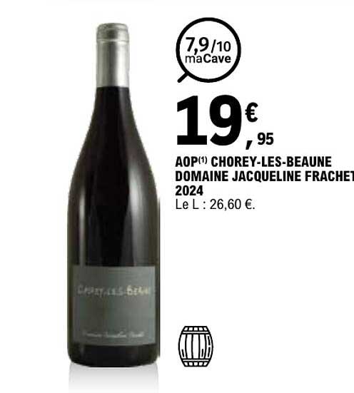 AOP(1) CHOREY-LES-BEAUNE DOMAINE JACQUELINE FRACHET 2024