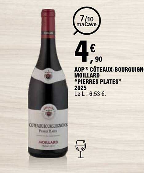 AOP(1) CÔTEAUX-BOURGUIGNONS MOILLARD “PIERRES PLATES” 2025