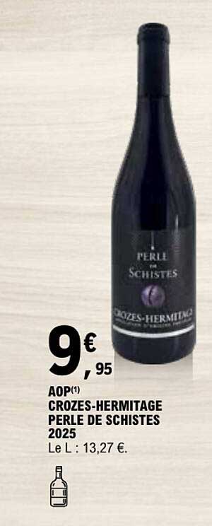 AOP(1) CROZES-HERMITAGE PERLE DE SCHISTES 2025