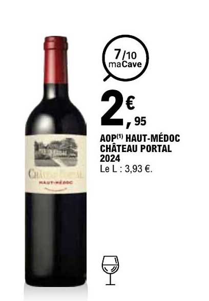 AOP(1) HAUT-MÉDOC CHÂTEAU PORTAL 2024