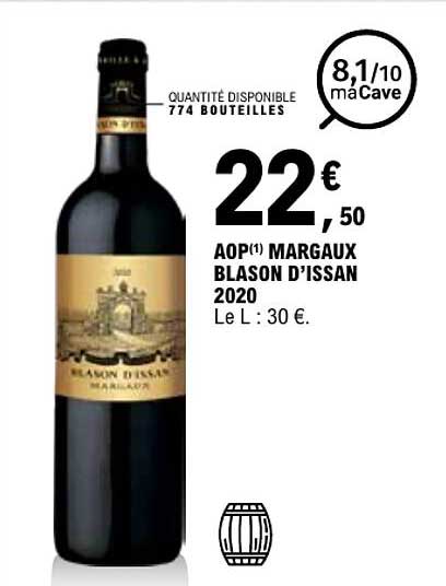 AOP(1) MARGAUX BLASON D’ISSAN 2020