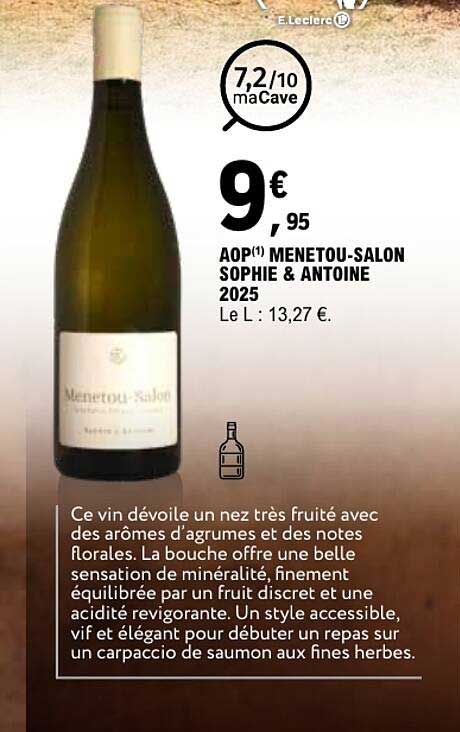 AOP(1) MENETOU-SALON SOPHIE & ANTOINE 2025