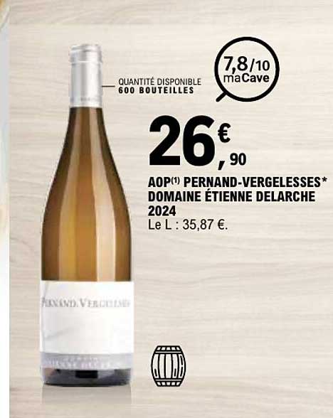 AOP(1) PERNAND-VERGELESSES* DOMAINE ÉTIENNE DELARCHE 2024
