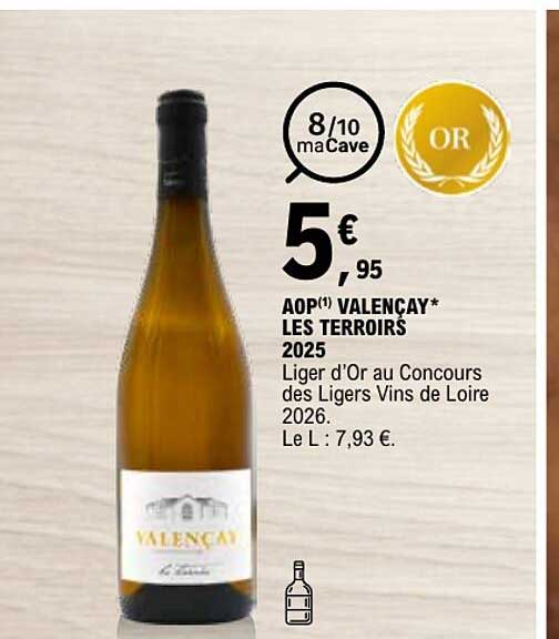 AOP(1) VALENCAY* LES TERROIRS 2025