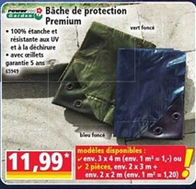 Bâche de protection Premium