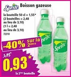 Boisson gazeuse
