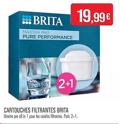 CARTOUCHES FILTRANTES BRITA