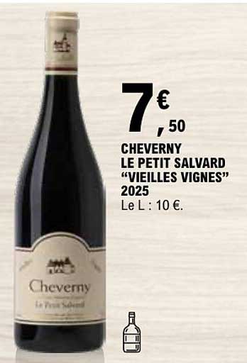 CHEVERNY LE PETIT SALVARD “VIEILLES VIGNES” 2025
