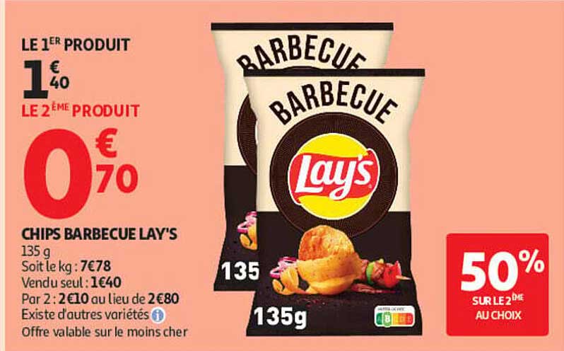 CHIPS BARBECUE LAY'S