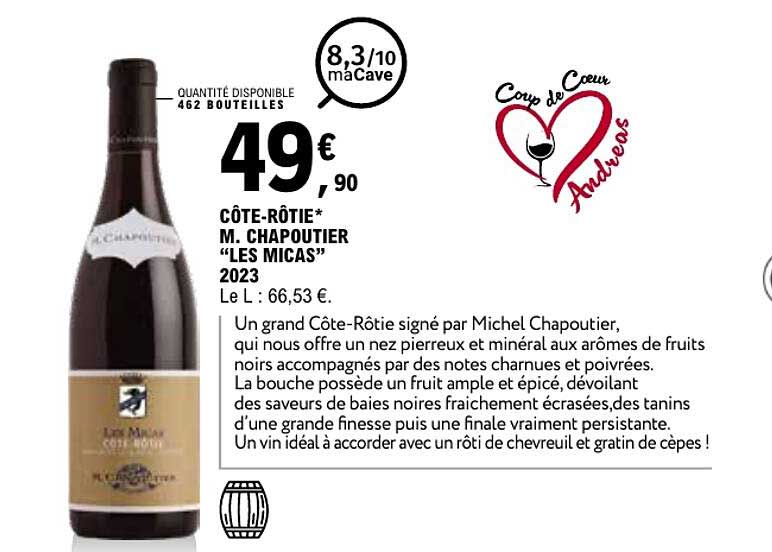 CÔTE-RÔTIE* M. CHAPOUTIER “LES MICAS” 2023