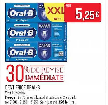 DENTIFRICE ORAL-B
