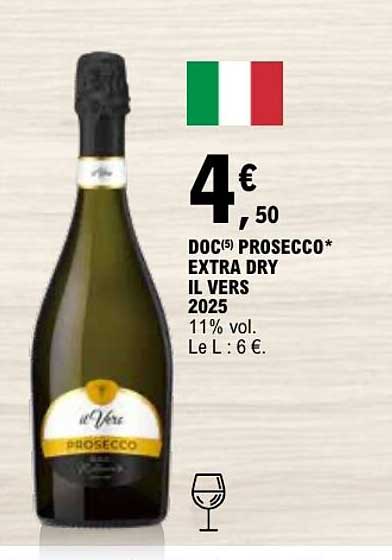 DOC(5) PROSECCO* EXTRA DRY IL VERS 2025