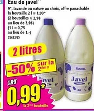 Eau de javel